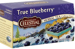 true blueberry tea